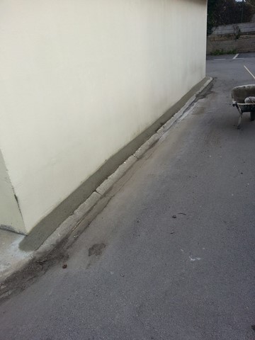 refection de trottoir