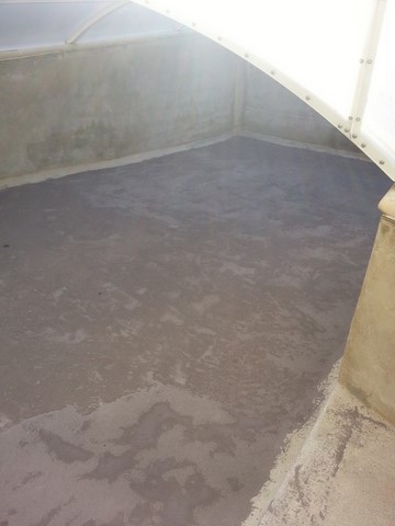 raggreage fond de piscine